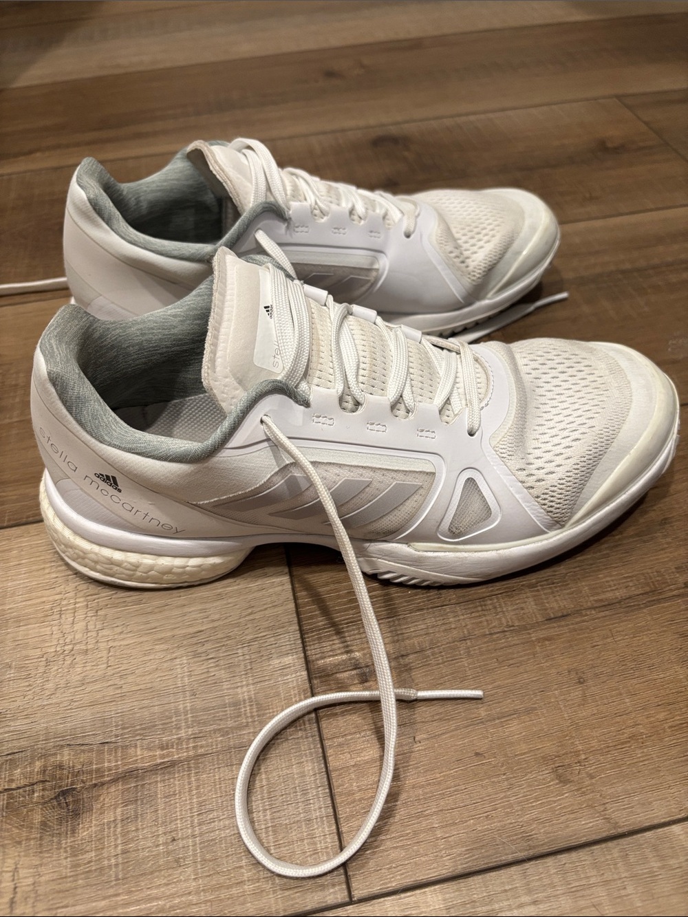Adidas by Stella McCartney White Athletic Sneakers